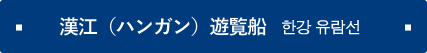 漢江(ハンガン)遊覧船 한강 유람선